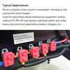 2pcs DC 12V - 24V Automatic Reset Circuit Breaker, 30