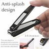 Konovo Nail Clippers for Women Travel, Nail Clippers with File,
