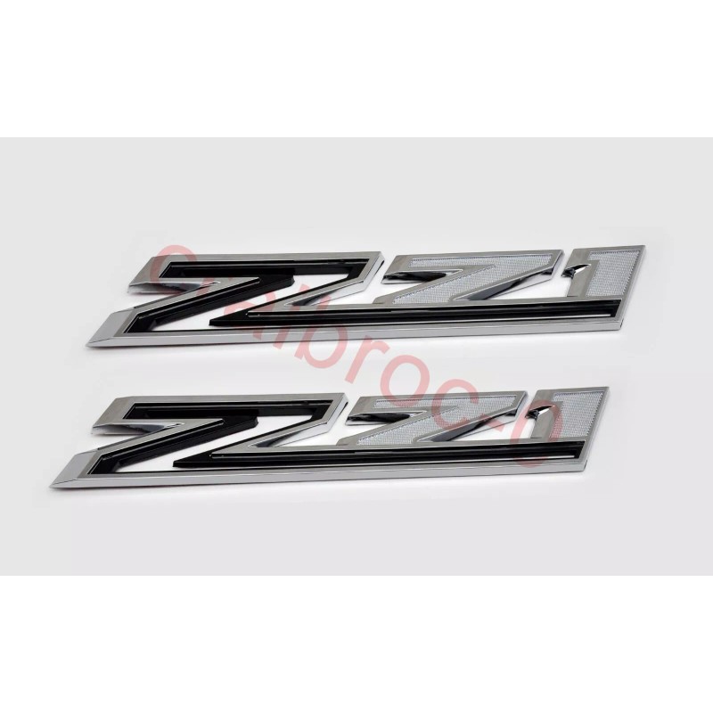 OEM NEW 2pcs 2019-2023 Chevy Silverado Z71 Fender Emblem Badge