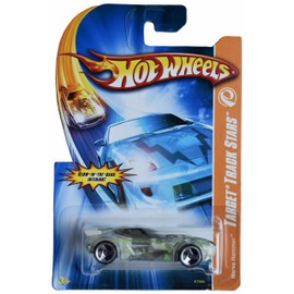 Hot Wheels Nerve Hammer, Target Track Stars [Clear/White]