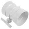 BESPORTBLE Control Valve Pp Plastic Manual Air Duct Damper for