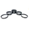 Carbon Head Spacers Set of 5 Washers Columns Stems with