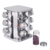 Unbranded Revolving Spice Rack Holder Seasoning Tower Organizer Stainless Steel