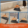 CLEANHOME Outdoor Brooms for Sweeping Patio, Commercial Grade Heavy Duty