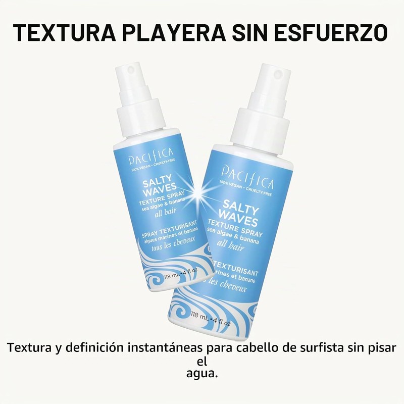 Pacifica Belleza Espray de Textura Ondas Saladas