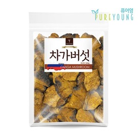 Pure Young Russian Chaga Mushroom 500g Chaga Mushroom Collection / 퓨어영 러시아 차가버섯 500g 차가버섯모음