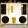 Feifeiya 50 Set 50th Birthday Party Favors for Guests Black