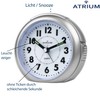 Atrium A240-19 Analogue Quartz Alarm Clock with Light and Snooze