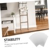 Ipetboom 10pcs PP Plastic Sheets Retardant Craft Panels for DIY