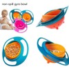 AimdonR Baby Bowl 360° Rotating Leak-Proof Bowl with Lid Anti