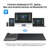 Wireless Drawing Tablet HUION Inspiroy Keydial KD200 Bluetooth Graphic Tablet