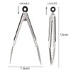 TENTA TENTA KITCHEN 12" Stainless Steel Kitchen Tongs, Locking Metal