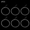 SF 6 Packs Pre-tied Loop Fly Fishing Tapered Leader Nylon