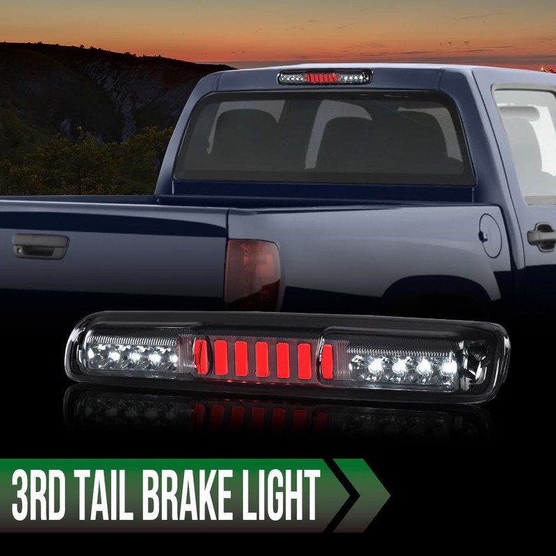 GRAND ORANGE LED 3rd Brake Light Compatible with 1999-2006 Chevy