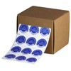 100 Test Badges UVV Tested Test 30 mm Test Labels