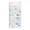 Notebook Sticker/Sticker Peel and Stick Single Color Sticker [Blue] 82560006