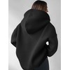 ANRABESS Womens Hoodies Fleece Oversized V Neck Sweatshirts Long Sleeve