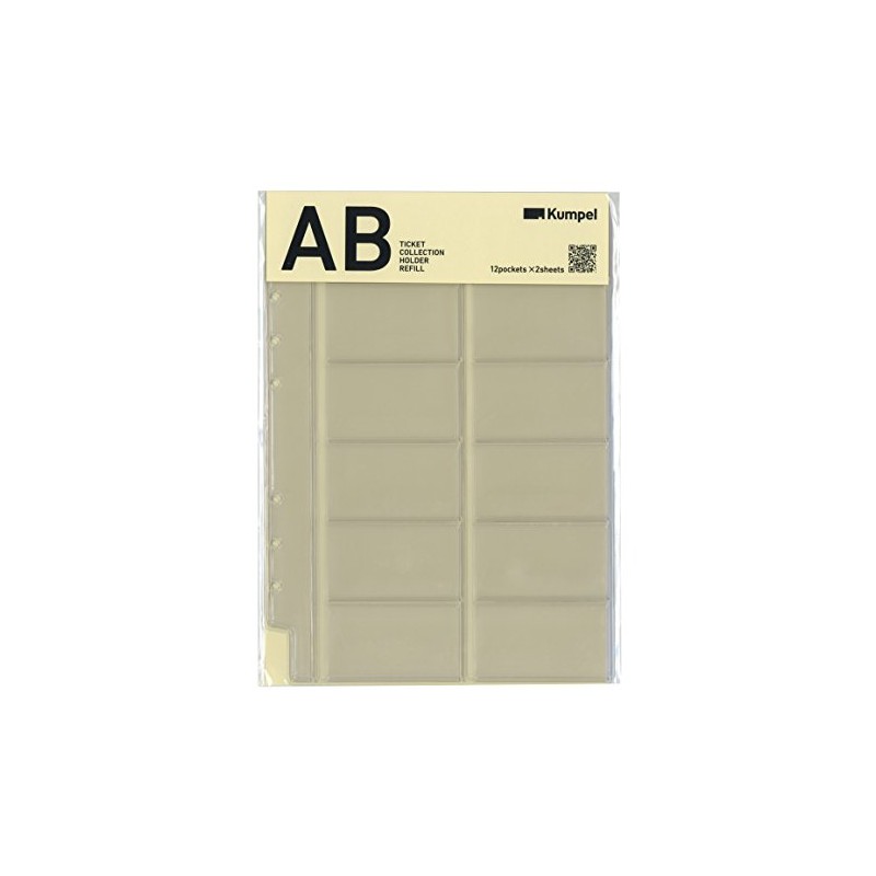 Kumpel Album Refill Ticket Collection Holder AB Type KPTH006