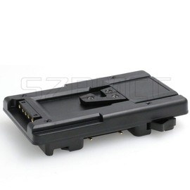 SZRMCC Anton-Bauer Gold Mount Battery Conver to V-Mount/V-Lock Camera Adapter Plate with D-Tap Female Output