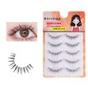 GRTUFOBA False Eyelashes, Handmade Eyelashes, 5 Pairs