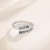Anillo de plata de ley 925 con forma de loto