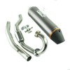 Motorcycle Full Exhaust Muffler System Pipe Slip On For TTR230