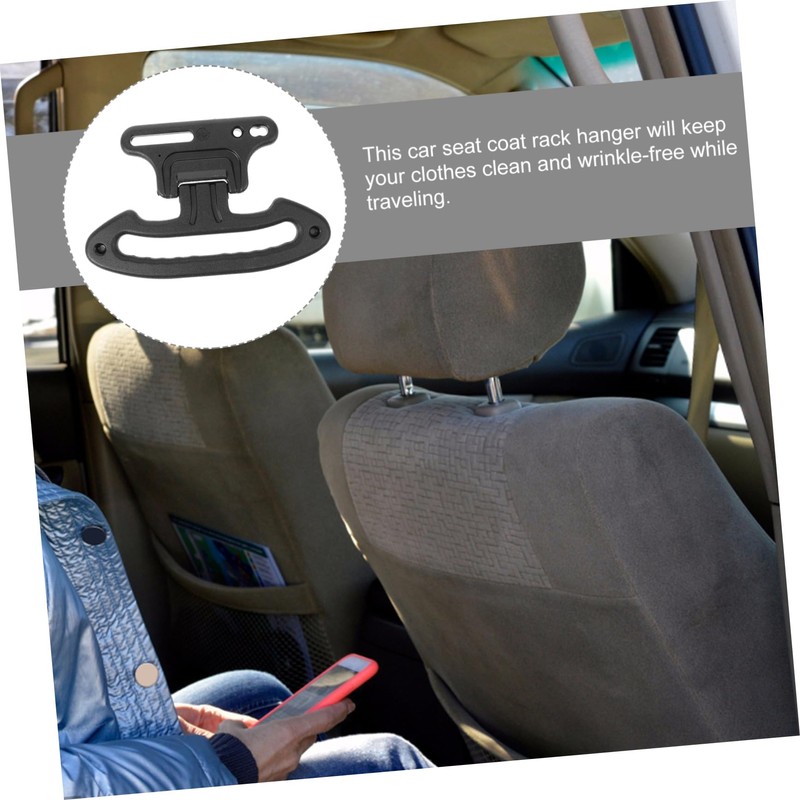 NOLITOY Car Clothes Rack for Vehicle Headrest Multifunctional Backseat Coat