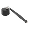 QANYEGN Pool Cue Chalk Holder, Black Plastic Pool Chalk Holder,