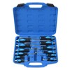 Sunplux 12-Piece Magnetic Screwdriver Set, Heavy Duty Screwdriver Set Go-Thru