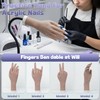 Practice Hand for Acrylic Nails, Flexible Bendable Fake Hand with