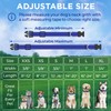 TECEUM Reflective Dog Collar – Navy Blue – M –