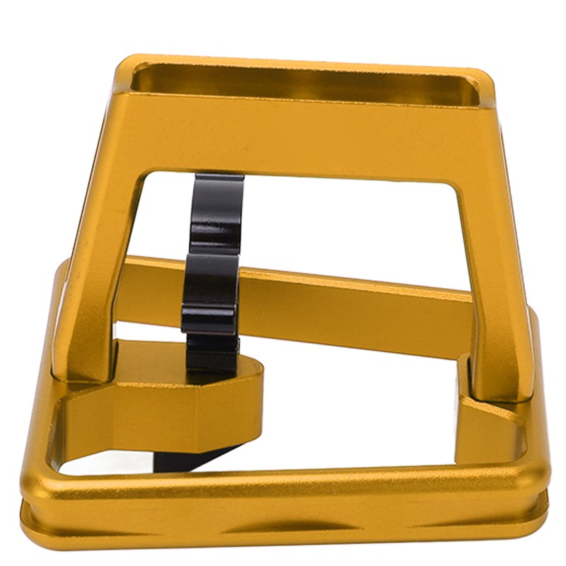 Folding Bike Front Carrier Adapter Aluminium Alloy Hollow Carved Mount