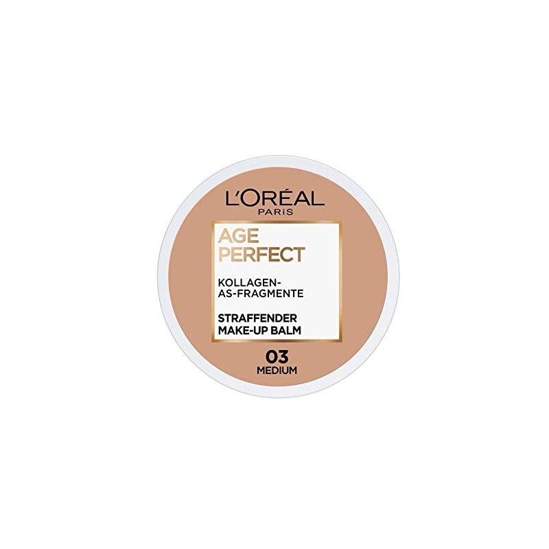 L'Oréal Paris Age Perfect Firming Makeup Balm 03 Medium, Nourishing
