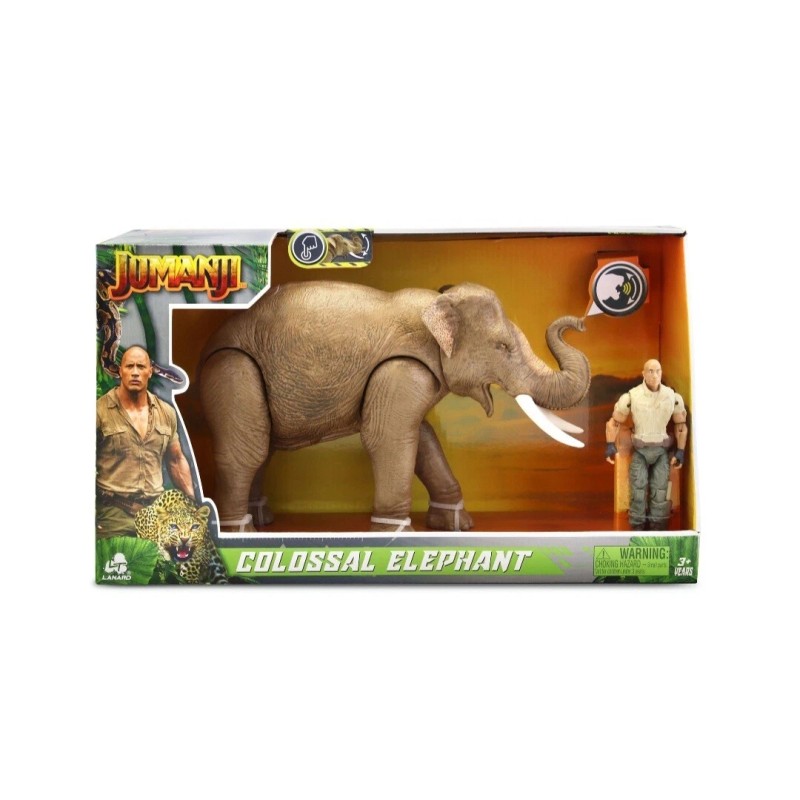 Lanard Jumanji Elephant Action Figure Lanard Sound Toy