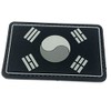 South Korea Black Flag PVC Paintball Airsoft Morale Patch