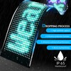 Diamall LED Sign for Car with Bluetooth APP Control, 6.7''