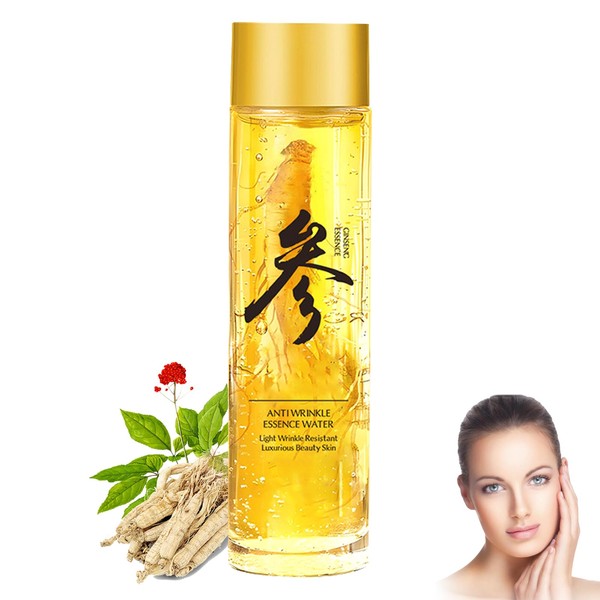 Ginseng Anti Wrinkle Serum, Ginseng Essence, Gold-Ginseng-Feuchtigkeitscreme, Polypeptid-Anti-Falten-Ginseng-Serum, zur Straffung