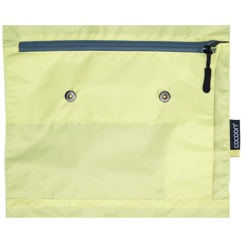 Cocoon Hanging Toiletry Kit Minimalist Light, Star Grey/Wild Lime, Lime