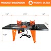 VIYUKI Universal Electric Benchtop Router Tables Wood Working Craftsman Tool
