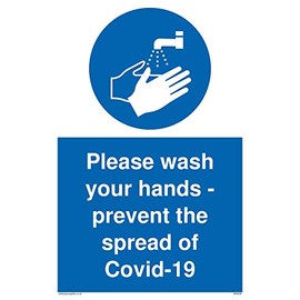 Please wash your hands - prevent the spread of Covid-19