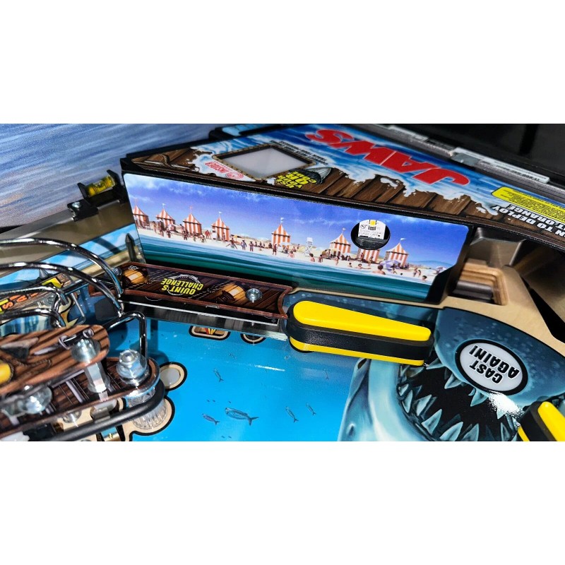 JAWS Pinball Mod Apron Wall DECAL (Sold as a Pair)