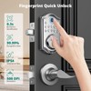 AkaGear DS10 Keyless Entry Door Lock with Handle - 2