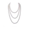 Faux Pearl Necklaces for Women Long Pearl Necklace Costume Jewelry