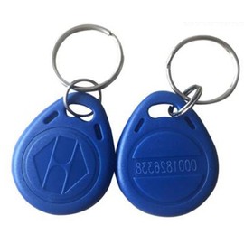 OBO HANDS 125khz Tags EM4100 Rfid Card Token Key Tag Access Control Smart Card ID Keyfobs Package of 100pcs (BLUE)