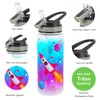 Home Tune Cute Water Bottle for School Boys, BPA FREE