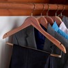 Household Essentials CedarFresh Cedar Coat Hangers, Pack of 4, 100%