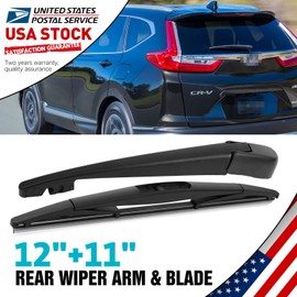 East Forest 12" & 11" Rear Wiper Arm Blade For Honda Pilot 2016-2022 OEM Replacement US