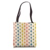 Abstract Midcentury Modern Geometric Pattern Tote Bag