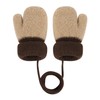 Baby Boys Girls Winter Warm Knit Gloves Cute Bear Gloves