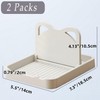 2 Pack Spoon Rest with Lid Holder for Stove Top